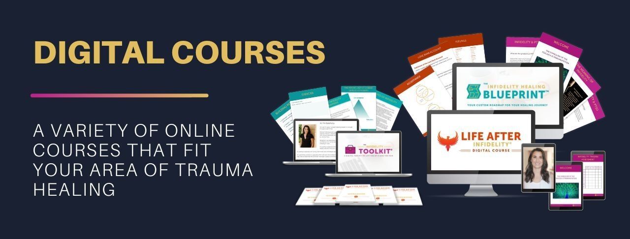 Digital Courses — a variety of online courses that fit your area of trauma healing
